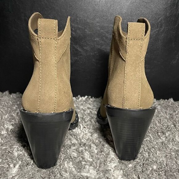 NIB Rebecca Minkoff Nanine Suede Western Boots - Picture 8 of 11